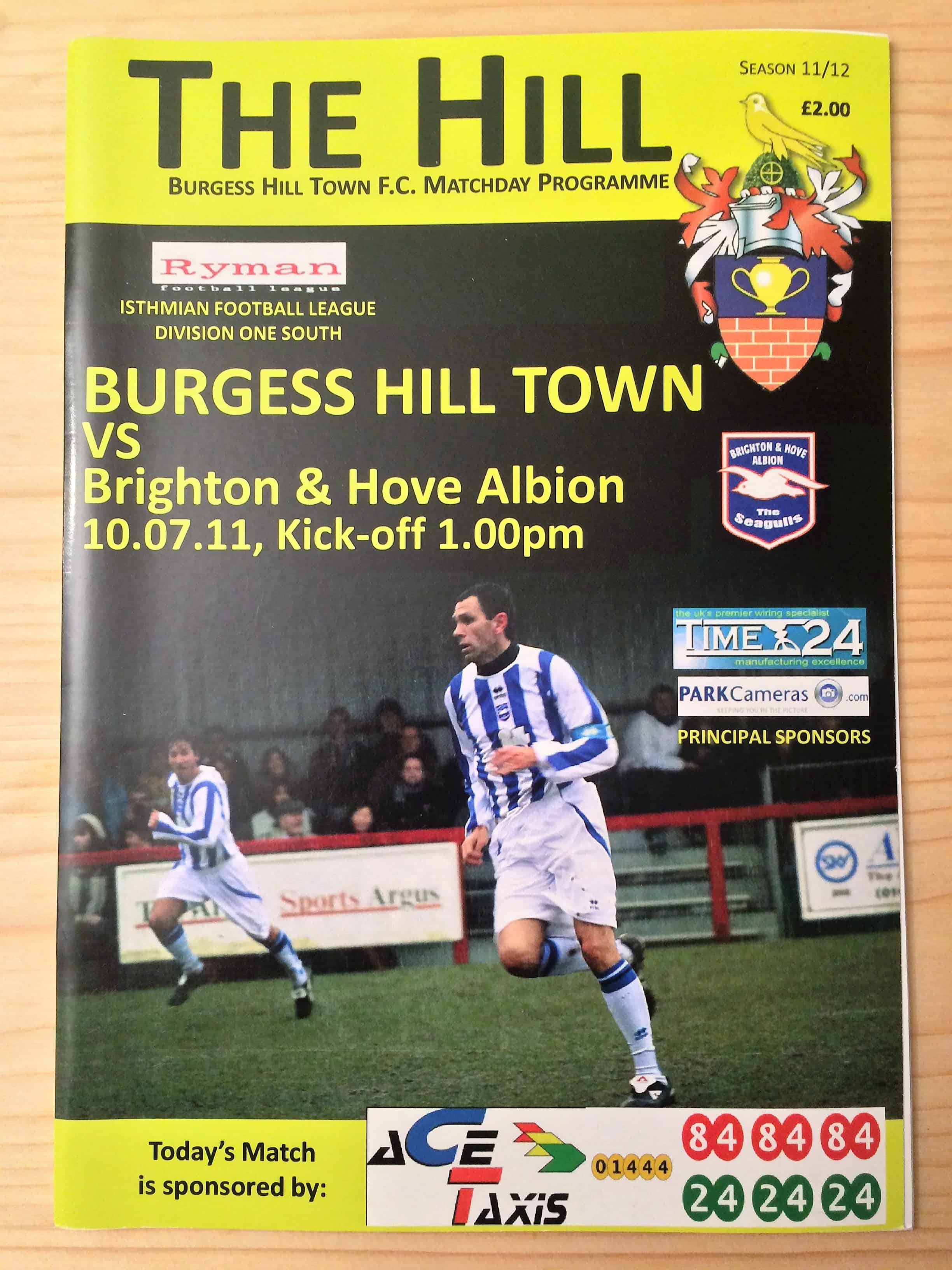 Burgess Hill Town v Brighton & Hove Albion FC